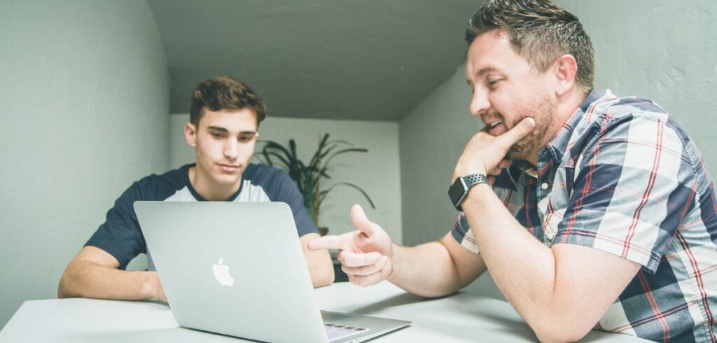 tutor with male student copy